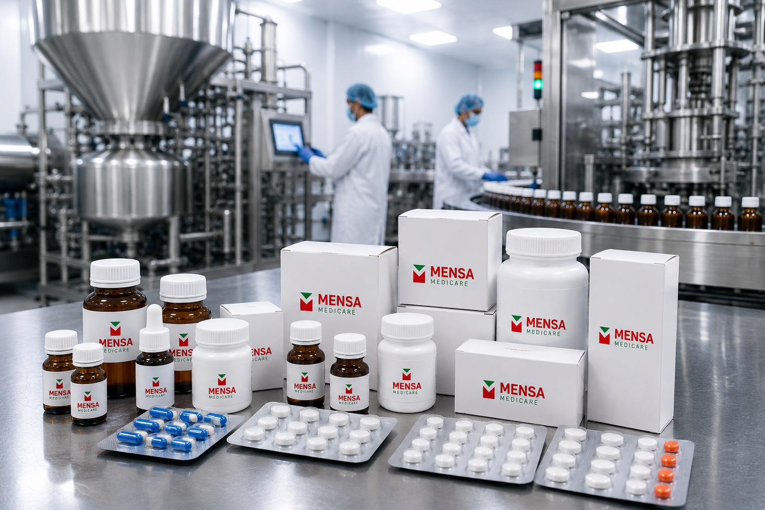 Third party pharma manufacturing